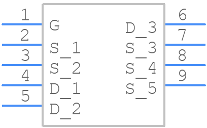 EPC2052 - Efficient Power Conversion - PCB symbol