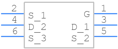 EPC2051 - Efficient Power Conversion - PCB symbol