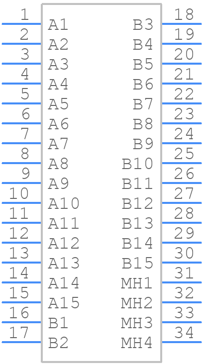 178-015-313R571 - NorComp - PCB symbol