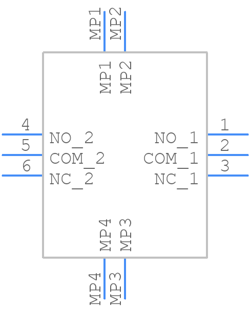 G3T22AB-S - NKK Switches - PCB symbol