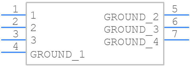 EXG.0B.303.HLN - LEMO - PCB symbol