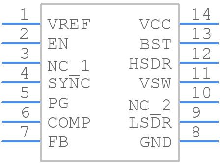 NCV3011DTBR2G - onsemi - PCB symbol