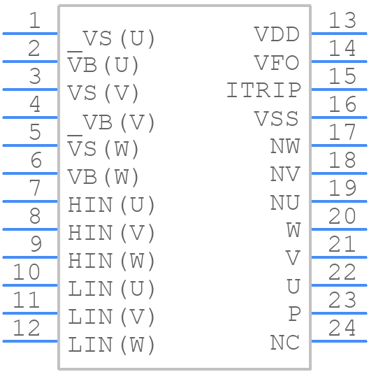 IKCM15H60GAXKMA2 - Infineon - PCB symbol