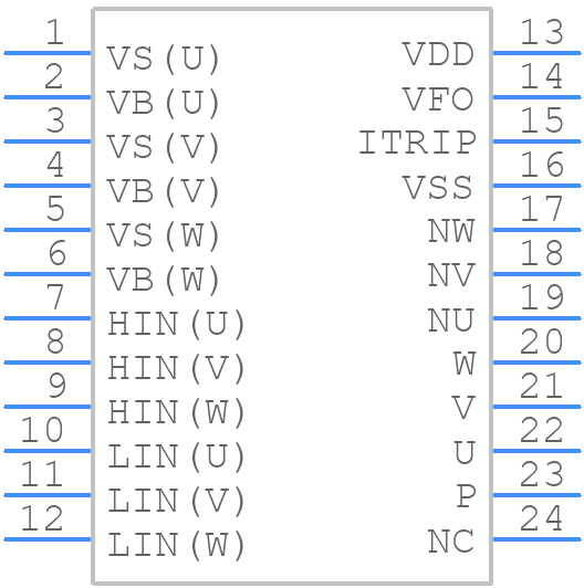 IKCM10H60GAXKMA1 - Infineon - PCB symbol