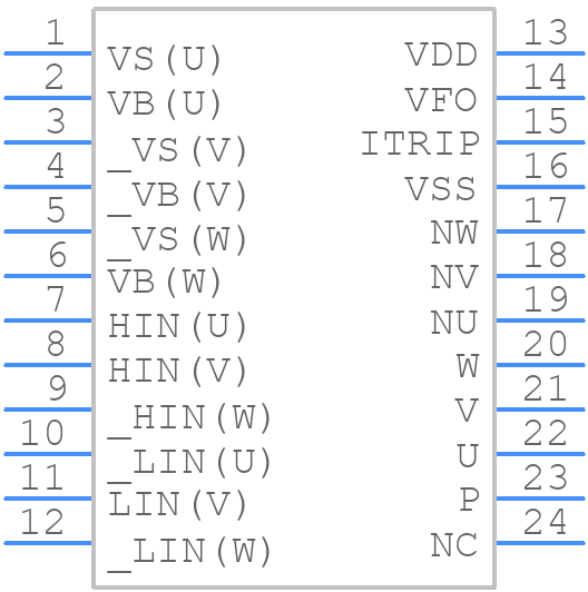 IKCM30F60GAXKMA1 - Infineon - PCB symbol