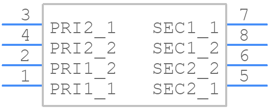 LP-34-340 - Bel - PCB symbol