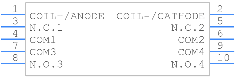 SFS2-L-DC12V - Panasonic - PCB symbol