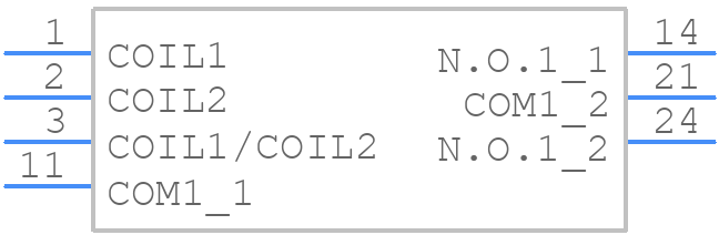 2-1393240-8 - TE Connectivity - PCB symbol