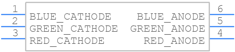 CLP6C-FKB-CK1P1G1BB7R3R3 - CREE LED - PCB symbol