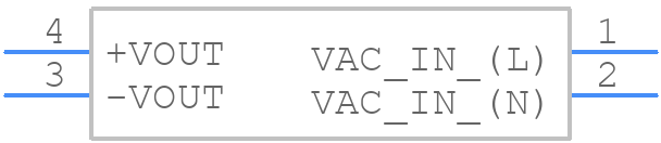 RAC02-12SGB - RECOM Power - PCB symbol