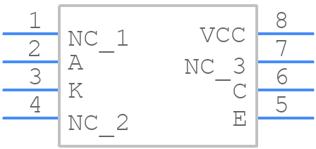 SFH6345-X017T - Vishay - PCB symbol