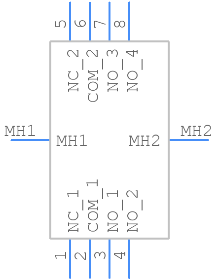 EG2315 - E-Switch - PCB symbol