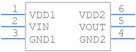 ADUM4120ARIZ-RL - Analog Devices - PCB symbol