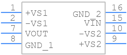 ISO122PE4 - Texas Instruments - PCB symbol