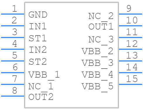 ITS5215L - Infineon - PCB symbol