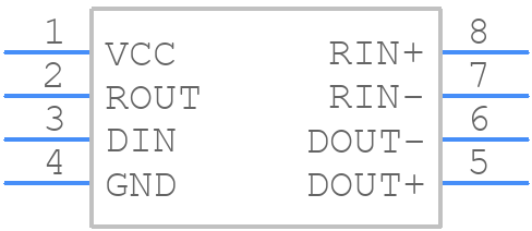 PI90LV179WEX - Diodes Incorporated - PCB symbol