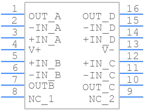 LT1079ISW#TR - Analog Devices - PCB symbol