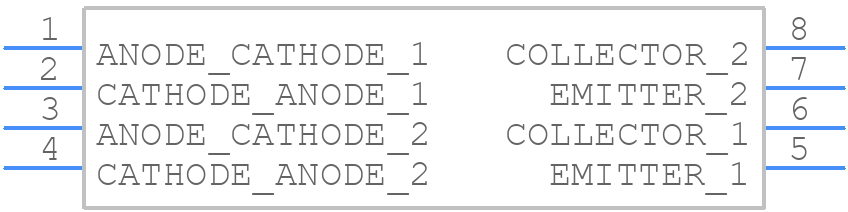 LTV-824H - Lite-On - PCB symbol