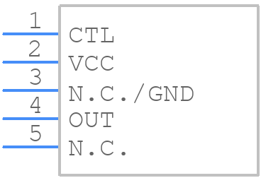 BA50DD0WT - ROHM Semiconductor - PCB symbol