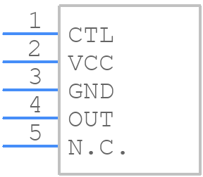BA33DD0WT - ROHM Semiconductor - PCB symbol