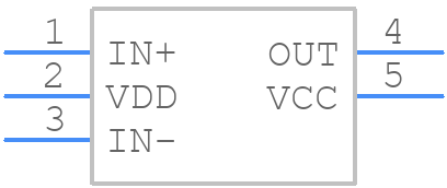 TSV621AILT - STMicroelectronics - PCB symbol
