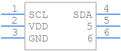SDP800-500PA - Sensirion - PCB symbol