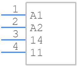 PCN-124D3MHZ,001B - TE Connectivity - PCB symbol
