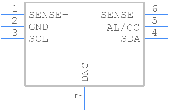 LTC2942CDCB#TRMPBF - Analog Devices - PCB symbol