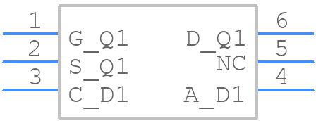NMSD200B01-7 - Diodes Incorporated - PCB symbol