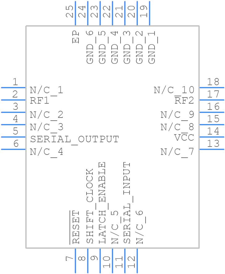 HMC305SLP4ETR - Analog Devices - PCB symbol