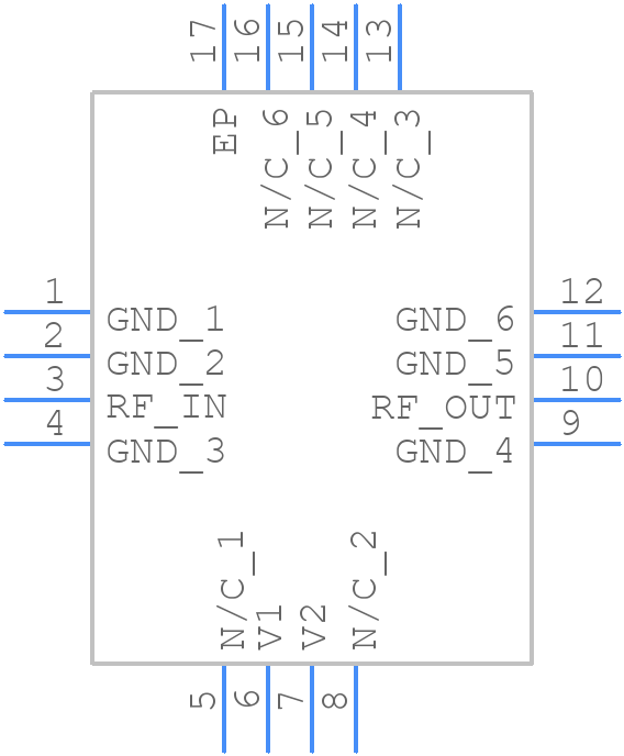 TGL4203-SM - Qorvo - PCB symbol