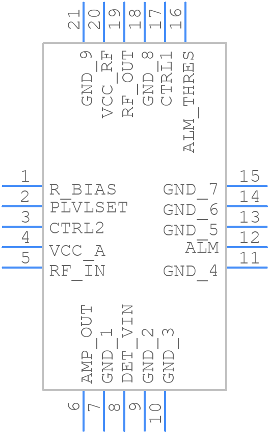 MAX2090ETP+ - Analog Devices - PCB symbol
