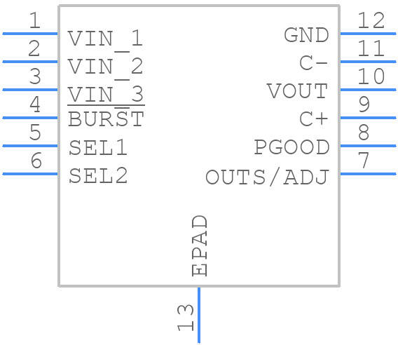 LTC3245EDE#TRPBF - Analog Devices - PCB symbol