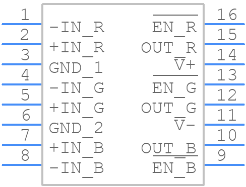 LT1399HVCS#TRPBF - Analog Devices - PCB symbol