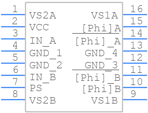 TB6674FAG - Toshiba - PCB symbol