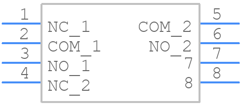 400AWMDP1R1M6QE - E-Switch - PCB symbol