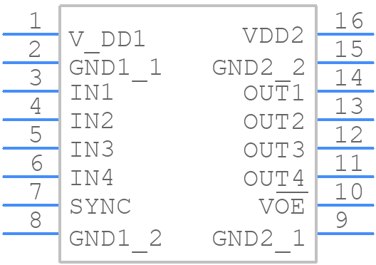 IL815TE - NVE - PCB symbol