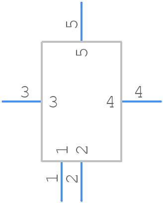 TL3360DF260Q - E-Switch - PCB symbol
