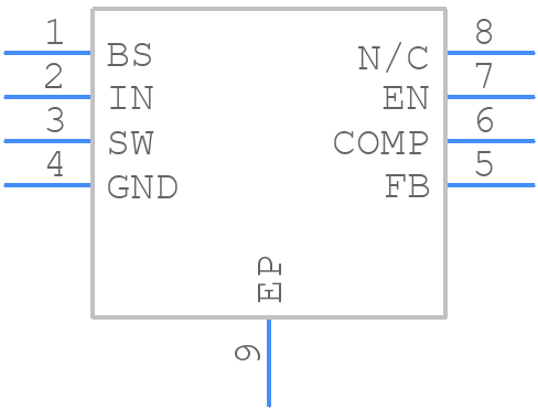 ACT4070BYH-T - Qorvo - PCB symbol