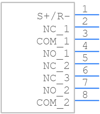G6H-2F-DC12 - OMRON Electronics - PCB symbol