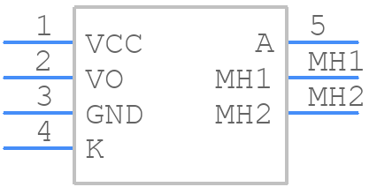 HOA6972-T51 - Honeywell - PCB symbol