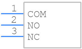 DM1-135P-1 - XKB Connectivity - PCB symbol
