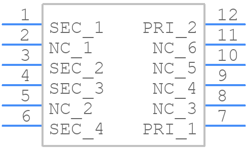Z9007-BL - COILCRAFT - PCB symbol