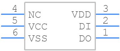 IN-PI55TBTPRPGPB - Inolux - PCB symbol