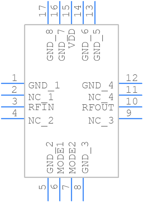 RFSA4013TR7 - Qorvo - PCB symbol