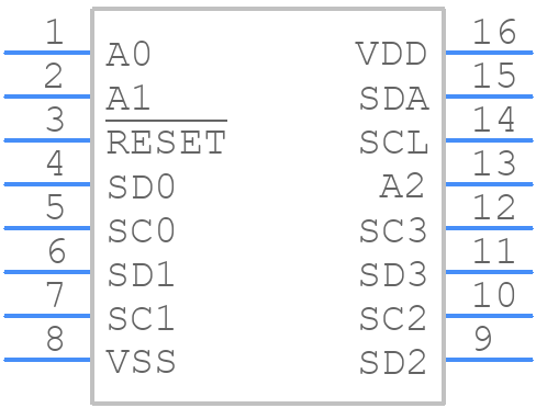 PCA9546APW,118 - NXP - PCB symbol