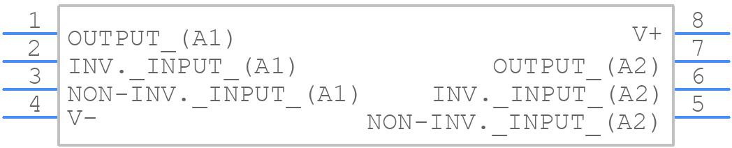 CA3290E - Renesas Electronics - PCB symbol