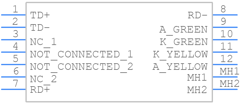 HY911102A - Hanrun Electronics - PCB symbol