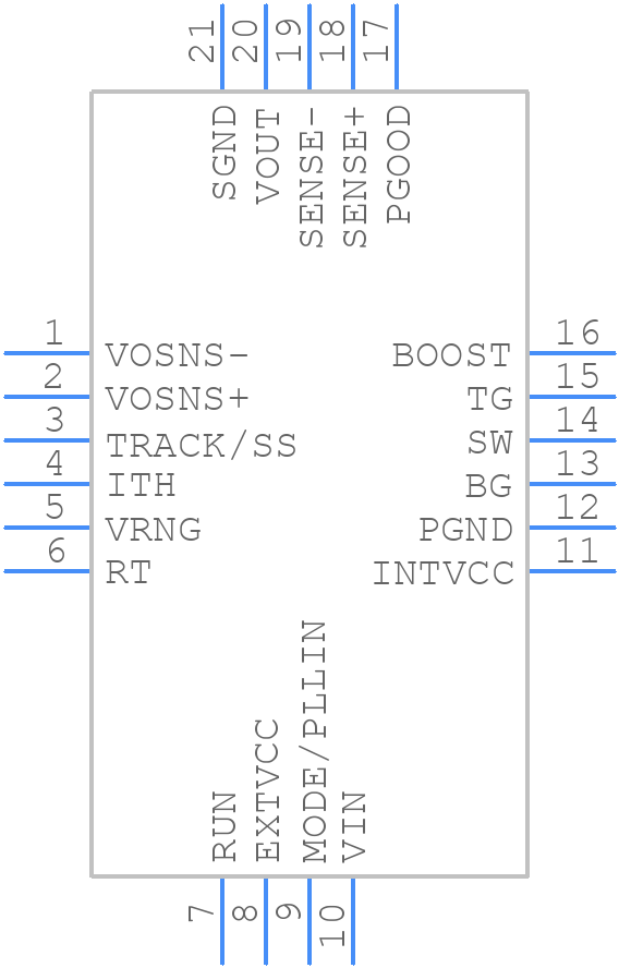 LTC3833EUDC#PBF - Analog Devices - PCB symbol