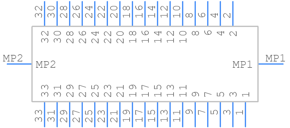 FH35C-33S-0.3SHW(99) - Hirose - PCB symbol